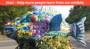 washed ashore project art to save the sea fish